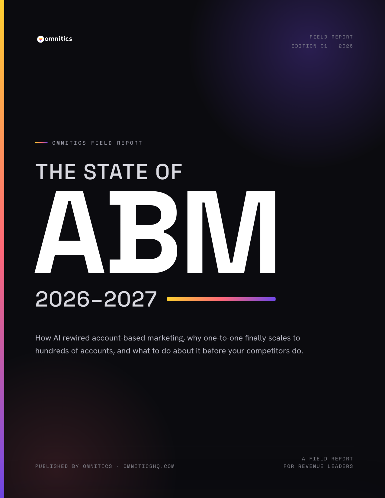 The State of ABM 2026-2027 — cover